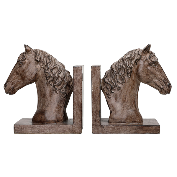 Delia Horse Bookends
