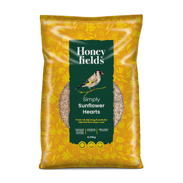 Honeyfields Simply Sunflower Hearts - 12.55kg