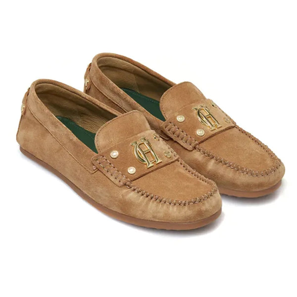 Holland Cooper The Driving Loafer - Taupe