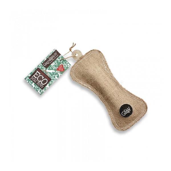 Green and Wilds Funny Bone Dog Toy