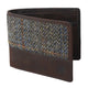 Harris Tweed Wallet - Brown