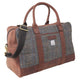 Harris Tweed Holdall - Brown
