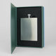 Sophos 3oz Square Silver Hip Flask
