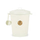Scruffs Cantina 7L Steel Storage Pet Food Canister & Scoop - Cream