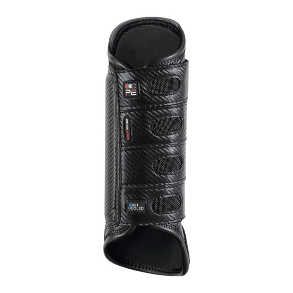 Premier Equine Carbon Tech Air Cooled Eventing Boot - Hind - Black