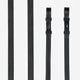LeMieux Kris Extreme Rubber Reins - Black