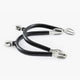 Premier Equine Rubber Covered Roller Ball Spurs