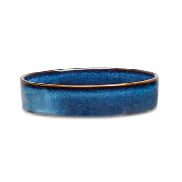 Scruffs Reactive Glaze Pet Saucer - Midnight