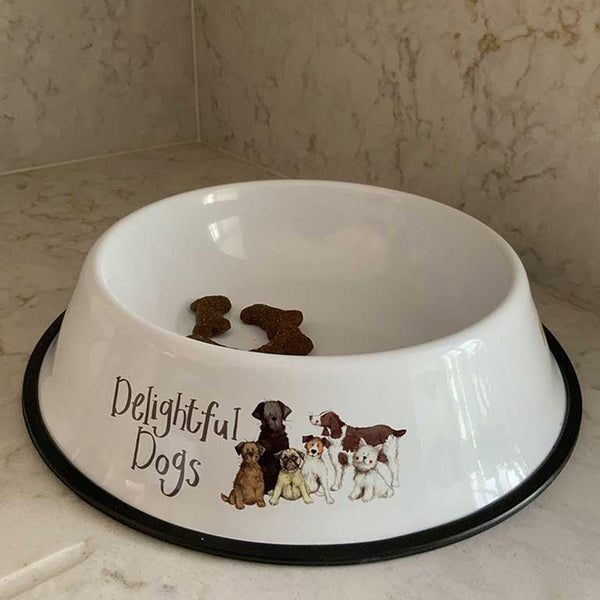 Alex Clark Delightful Dogs Bowl - Small