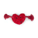 Petface Buddies Hughie Heart with Rope Plush Toy