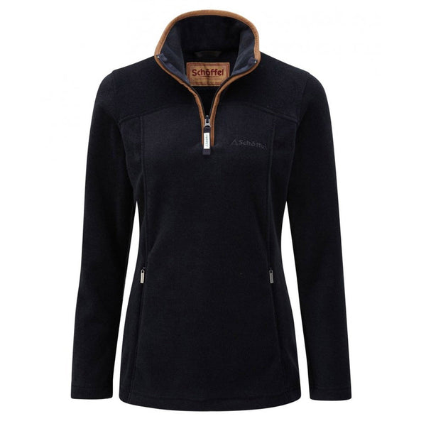 Schoffel Women's Tilton II Quarter Zip Fleece - Navy