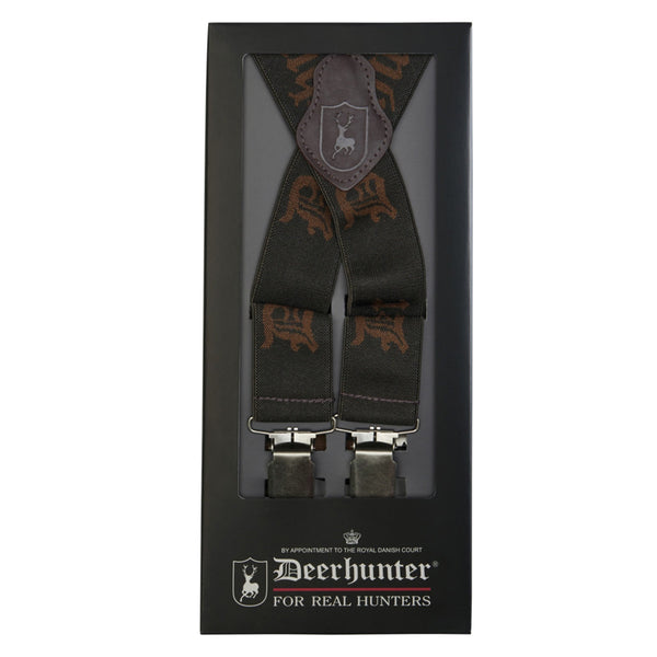 Deerhunter Logo Braces with Clips