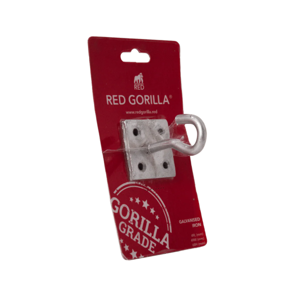 Red Gorilla Hook on Plate