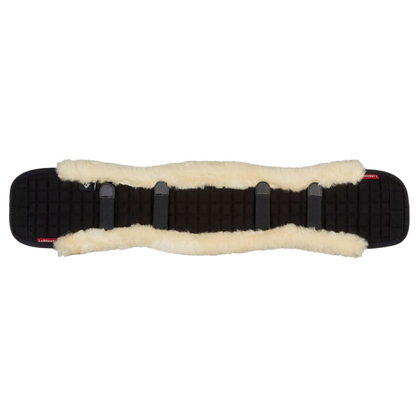 LeMieux Dressage Girth Cover - Natural/Black