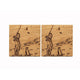 Selbrae House 2 Oak Coasters - Shooting