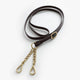 Premier Equine Leather Lead Rein with Chain Coupling - Havana