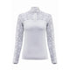 Holland Cooper Newbury Long Sleeve Base Layer - Ice White