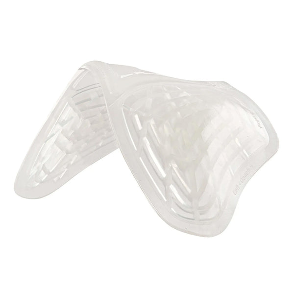 Acavallo Classic Gel Non Slip Half Front Riser - Clear