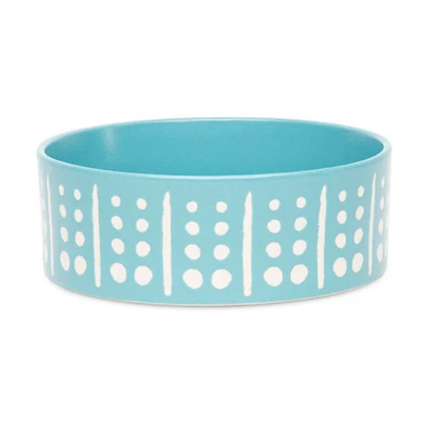 Scruffs Aztec Food Bowl - Turquoise