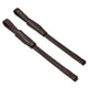 Cameo Competition Dressage Mono Stirrup Leathers - Dark Brown