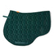 Cameo Suede GP/Jump Saddlecloth - Evergreen