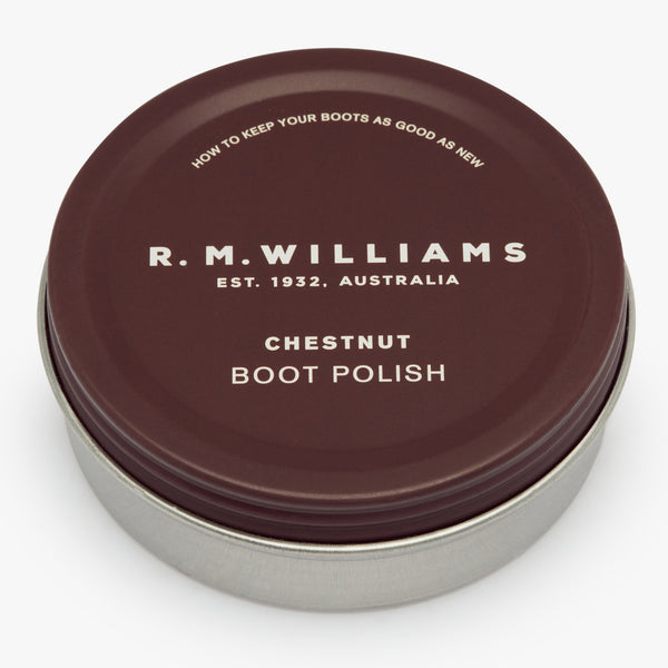 R.M.Williams Stockman's Chestnut Boot Polish