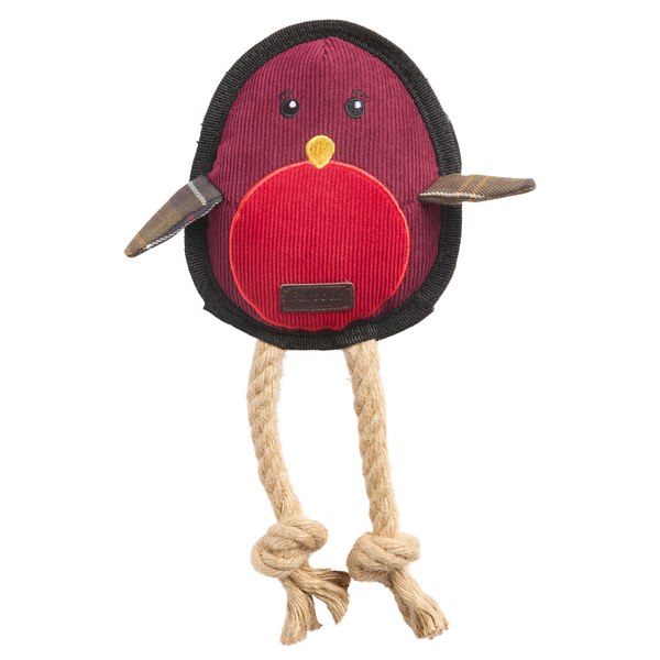 Barbour Christmas Robin Dog Toy