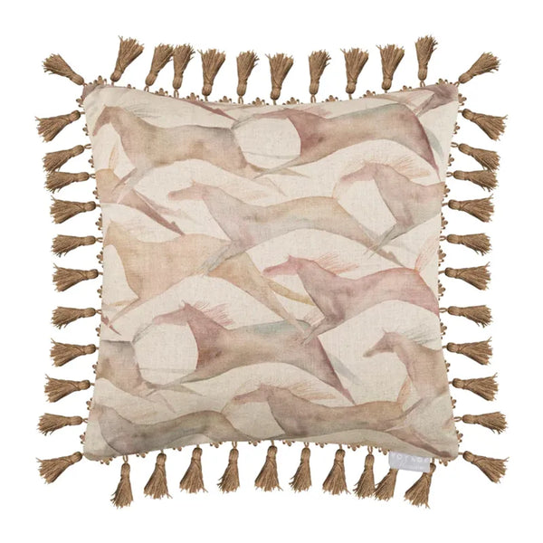 Voyage Maison Dakota Printed Feather Cushion - Sepia