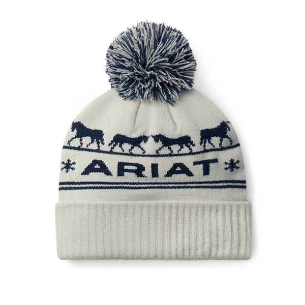 Ariat Ladies Apres Ski Beanie - Off White