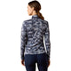 Ariat Ladies Lunaveil 1/2 Zip Base Layer - Polar Coincide Print