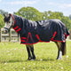 Firefoot 100G Fixed Neck Turnout Rug - Black/Red