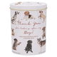 Gardiners Thank You Dog Vanilla Fudge Round Tin