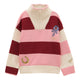 Joules Girls Buckley 1/4 Zip Jumper - Pink Horse