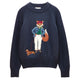 Joules Ladies Jonty Knit Jumper - Navy