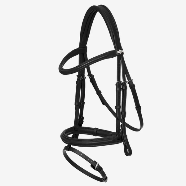 LeMieux Arika Flash Bridle - Black/Silver