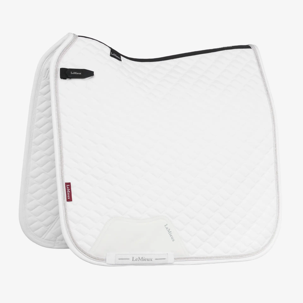 LeMieux Brilliance Dressage Square - White