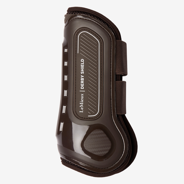 LeMieux Derby Shield Tendon Boot - Brown
