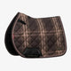 LeMieux Heritage Check Jump Square - Cocoa