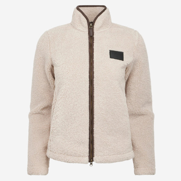 LeMieux Heritage Borg Zip Through Jacket - Stone