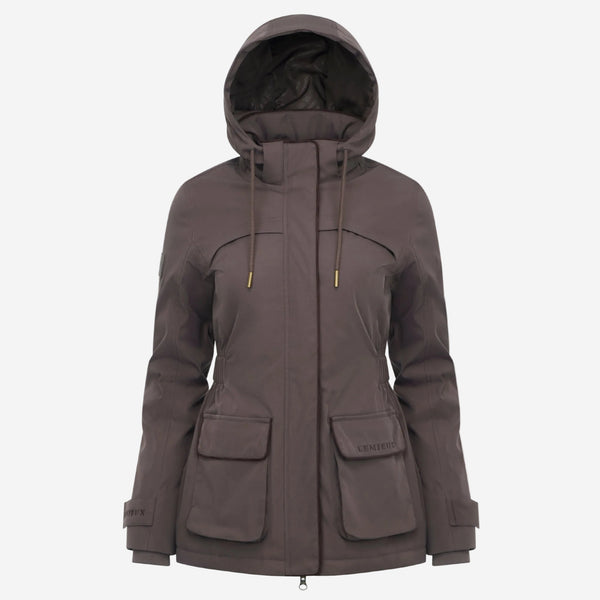 LeMieux Ladies Heritage Beatrice Waterproof Coat - Cocoa
