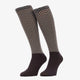 LeMieux Heritage Footsie Socks Herringbone - Cocoa