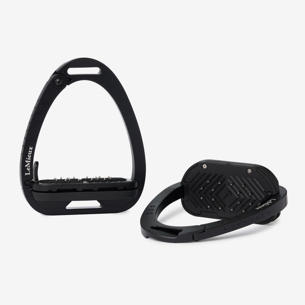 LeMieux Brilliance Vector Balance Stirrup - Black