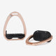 LeMieux Brilliance Vector Balance Stirrup - Rose Gold