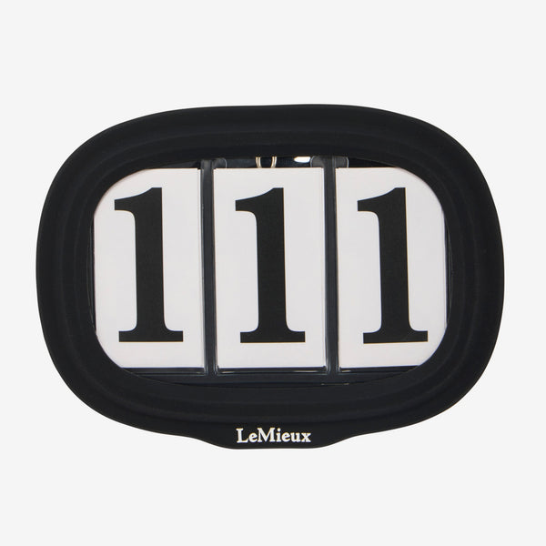 LeMieux Competition Bridle Number Holder - Black