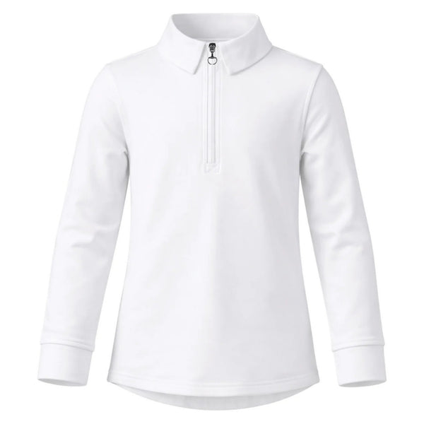 Equetech Junior Thermal Winter Rally Shirt - White