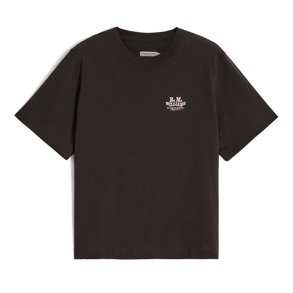 R.M.Williams Kandos T-Shirt - Dark Chocolate