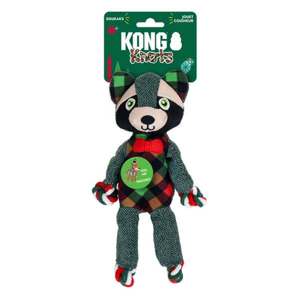 Kong Holiday Floppy Knots Dapper Dog Toy