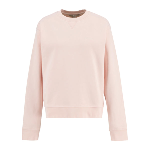 Barbour Ladies Bede OS Crew Sweatshirt - Pink