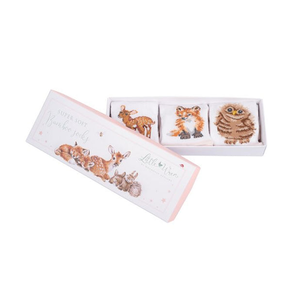 Wrendale Little Forest Baby Socks Set