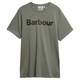 Barbour Mens Halstow Logo Tailored T-shirt - Agave Green